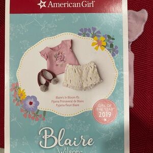 American Girl Blaire's In Bloom PJs